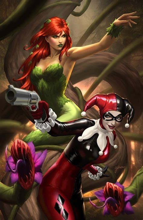 Pin On Harley Quinn X Poison Ivy