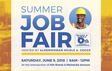 Summer Job Fair In The Street Set For Saturday June 9 Milwaukee