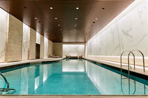 The Incredible Amenities At A Luxury New York High Rise Dream Pool Indoor Indoor Pool Design