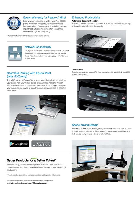 Be the first to review epson m200 inktank printers cancel reply. Epson M200 | Mono All-in-One Ink Tank Printer - Pearlblue Tech