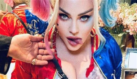Madonna Transforms Into Harley Quinn For Halloween