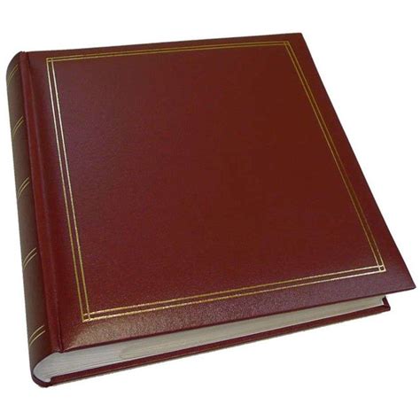 Walther Monza Red Slip In Photo Album For 200 6x4 Photos Hc Ts