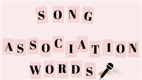 Use this best word association games list to find the most interesting game for you. Song Association Words |Challenge #1| - YouTube