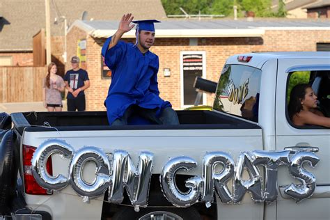 Newcastle High School Graduation Parade May 14 2020 Okie Pics