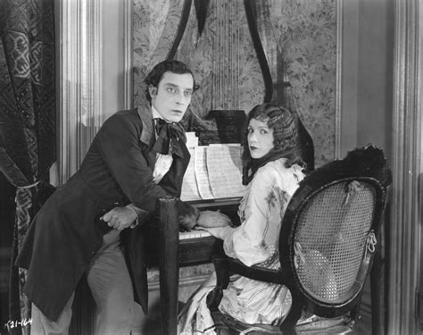 Buster Keaton And Natalie Talmadge Silent Movie Silent Film Busters