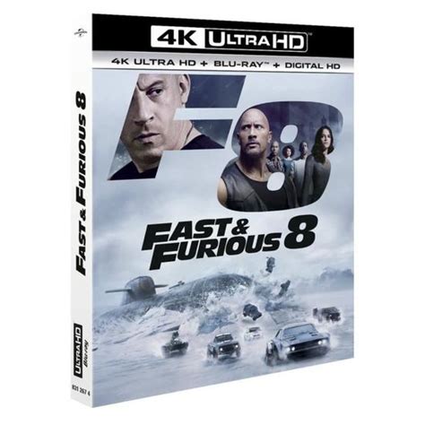 Fast And Furious 8 4k Ultra Hd Cdiscount Dvd