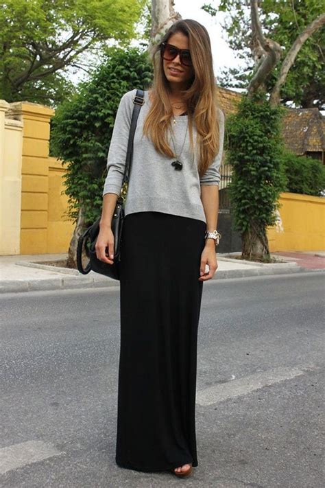 Summers Casual Maxi Skirts Ideas 15 Maxi Skirt Outfits Maxi Outfits