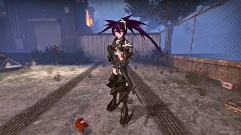 Insane Black Rock Shooter Bill Mod For Left 4 Dead 2