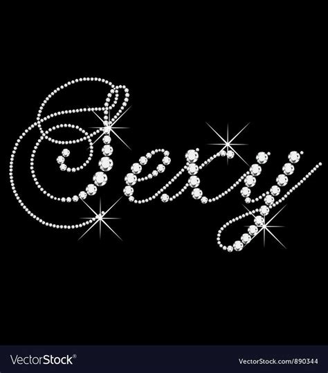 Sexy Word With Diamonds Bling Bling Download A Free Preview Or High