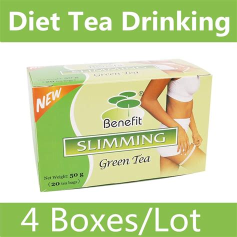 4 Boxeslot Weight Loss Herbs Drinking Diet Tea Heathy Safe Slimming