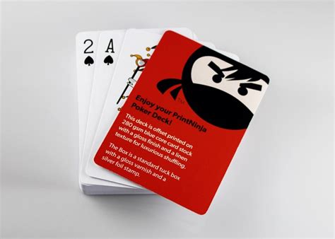Card Game Specialty Print Options Get Your Quote Now Printninja