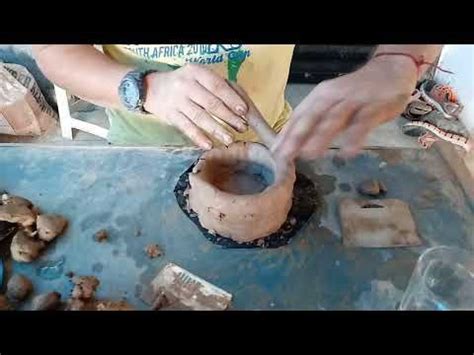 Como Fazer Um Vaso De Argila Feito A Mao Passo A Passo Youtube Make It Yourself Youtube