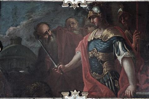 Alexander The Great Cutting The Gordian Knot 1736 1737 Giclee Print