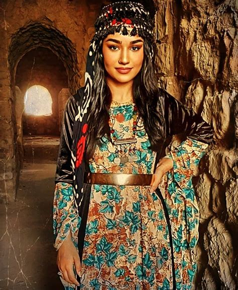 Kurdish Lady In Her Traditional Clothing Traditional Outfits Iranian