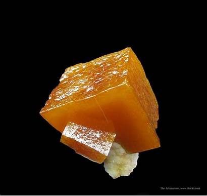 Minerals Wulfenite Orange Mineral Fine Irocks Wisdom