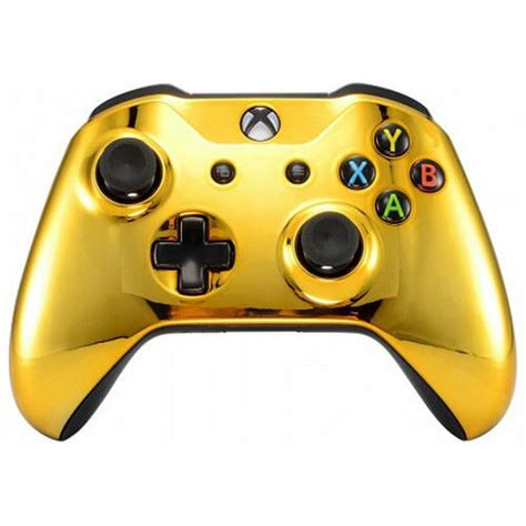 Gold Xbox One S Un Modded Custom Controller Unique Design With 35