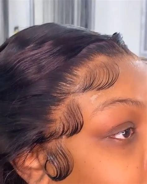 Beautiful Slayed Edges Compilation How To Lay Your Edges 4c Hair
