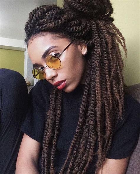 New mali bob crochet hair, afro kinky curl hair, new marley braiding hair extension for kids, more light. 44 Marley Braids Styles (Trending in September 2020)