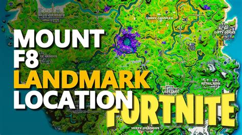Mount F8 Fortnite Location Landmark Youtube