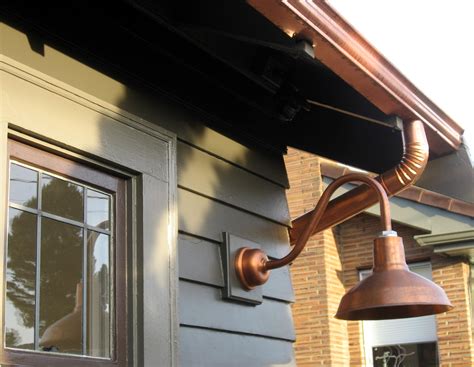 Copper Gooseneck Lighting For 1920s Craftsman Style Home Blog