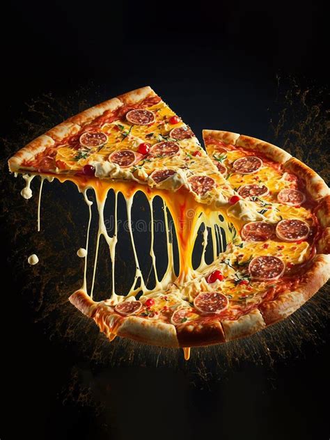 Pizza Melted Cheese Dripping Stock Illustrations 144 Pizza Melted Cheese Dripping Stock