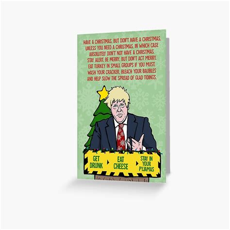 Have A Christmas But Dont Have A Christmas Funny Boris Johnson