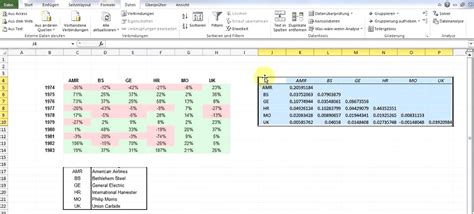 Schreibe dazu =varianz oder =var und gib in den klammern die zellen mit den werten an, für die du die varianz bestimmen willst. Berechnung der Kovarianzmatrix in Excel - YouTube