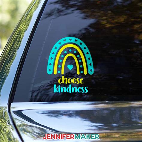 Vinyl Car Decals Quick And Easy To Make Your Own Jennifer Maker