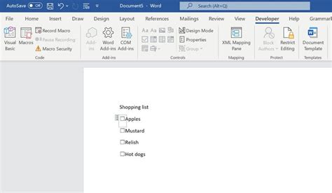 How To Check A Checkbox In Word Divisionhouse21