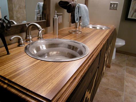 Bathroom Countertop Material Options Hgtv