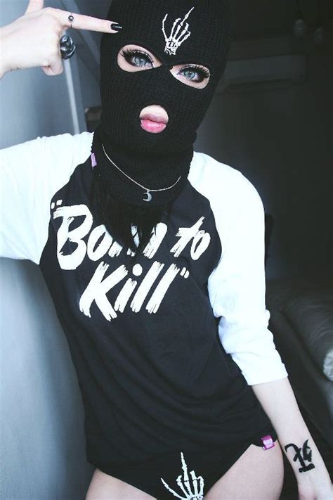 ♡ llaw @horroriibaby ♡ inst: 71 best Ski Mask Clique images on Pinterest | Bad girls, Gangsta girl and Gangster girl