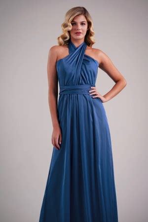 Looking for bridesmaid dresses in , style, and elegant work? L224006 Belsoie Tiffany Chiffon Gown with Convertible Neckline