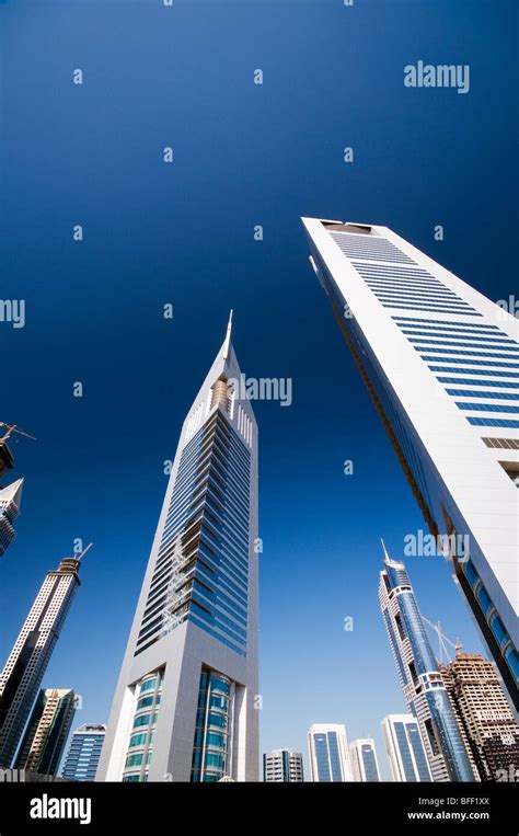 Jumeirah Emirates Towers Dubai Stock Photo Alamy