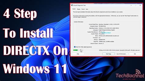 How To Install Directx On Windows 1110 Download And Update Directx 12