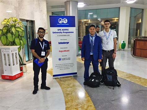 Spe Kfupm Chapter Participation In Adipec Cpg