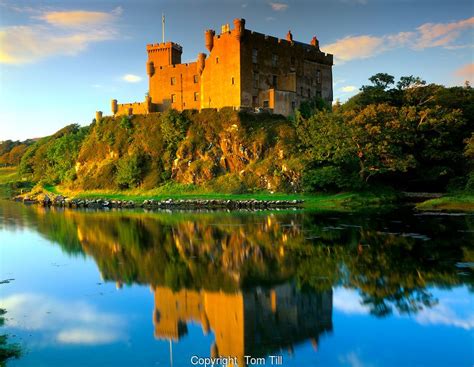 Dunvegan Castle Of The Macleods Of Skye Isle Of Skye Highlands