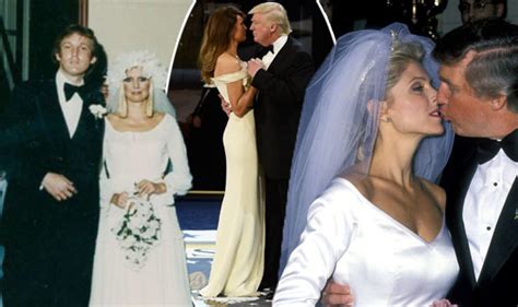 Donald Trump Wives Melania Trump Ivana Trump And Marla Maples
