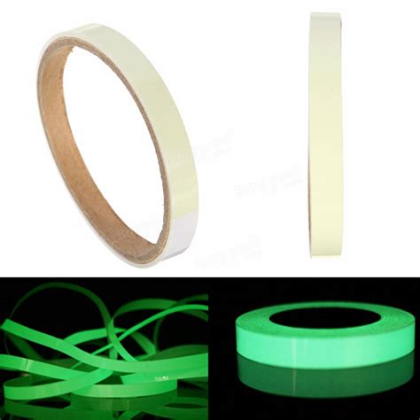 1mx10mm Luminous Tape Self-adhesive Glowing In The Dark Safety Stage