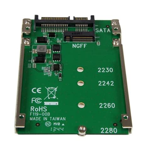 When buying an m.2 ssd, it's important to know whether your motherboard is compatible with it. StarTech M.2 NGFF SSD to 2.5in SATA Adapter Converter ...