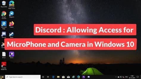 discord acceso micrófono y cámara en windows 10 mundowin