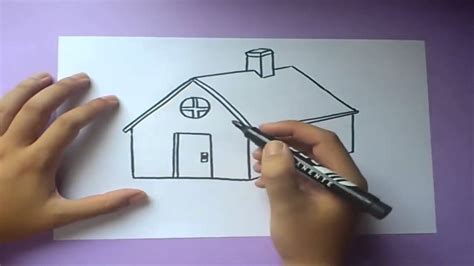 Como Dibujar Una Casa Facil Paso A Paso Para Principiantes 5 Images