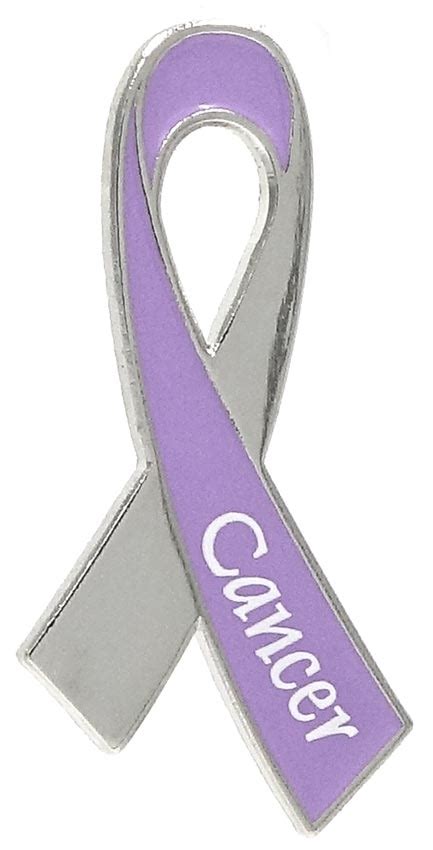 Lavender Cancer Awareness Pin Lavender Cancer Awareness Pin