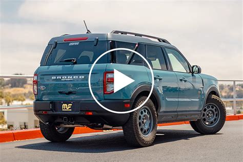 Ford Bronco Sport Sounds Sweet With New Exhaust Upgrade Carbuzz