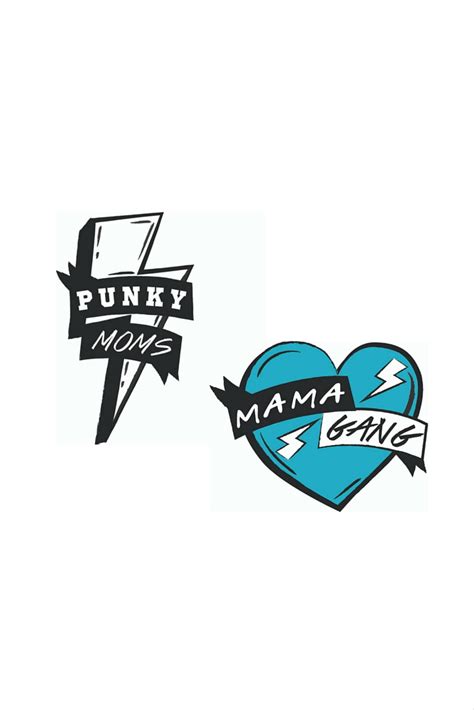 Punky Moms Enamel Pins Mama Gang Punky Moms A Parenting Website
