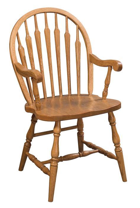 Find new dining chairs with arms for your home at joss & main. Arrow Back Windsor Arm Chair - Amish Furniture Connections ...