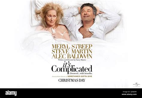STREEP POSTER IT S COMPLICATED Stock Photo Alamy