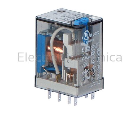 553490240040 7a 4co Mini Plug In Relay 24vdc J Timers And Control
