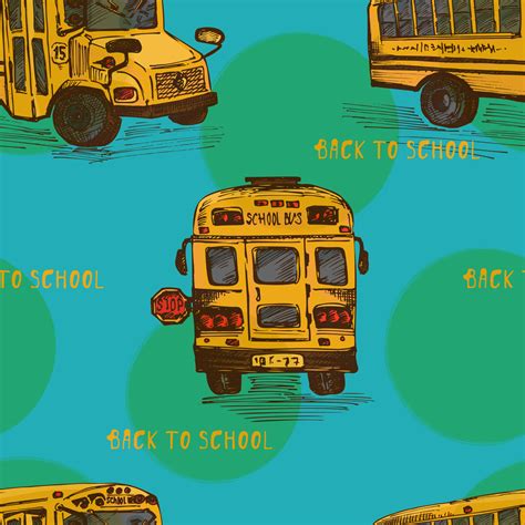 Download Bright Yellow School Bus Ready For A Ride Wallpaper