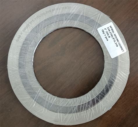 Asme B Cgi Spiral Wound Gasket With Inner Outer Rings For Flange