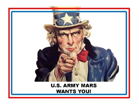 Join Us Army Military Auxiliary Radio System Mars